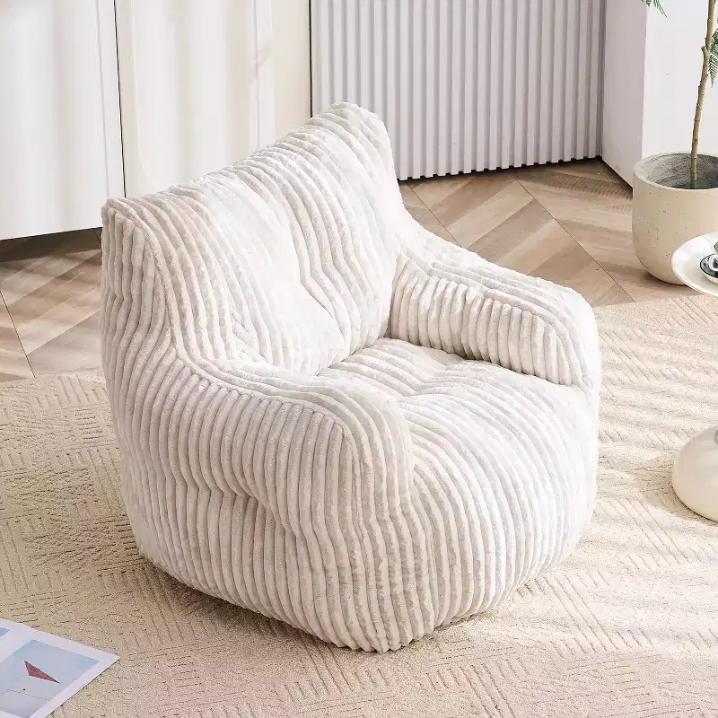 GDFStudio May Modern Corduroy 37 W Bean Bag Chair