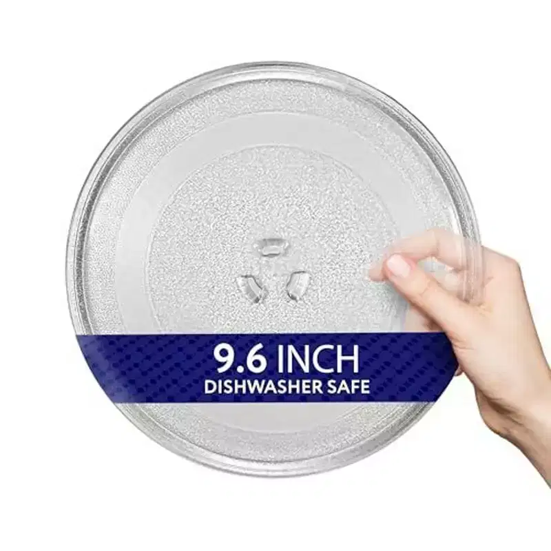 Impresa 9.5 Small Replacement Microwave Glass Plate - Rotating Dish - Universal Fit