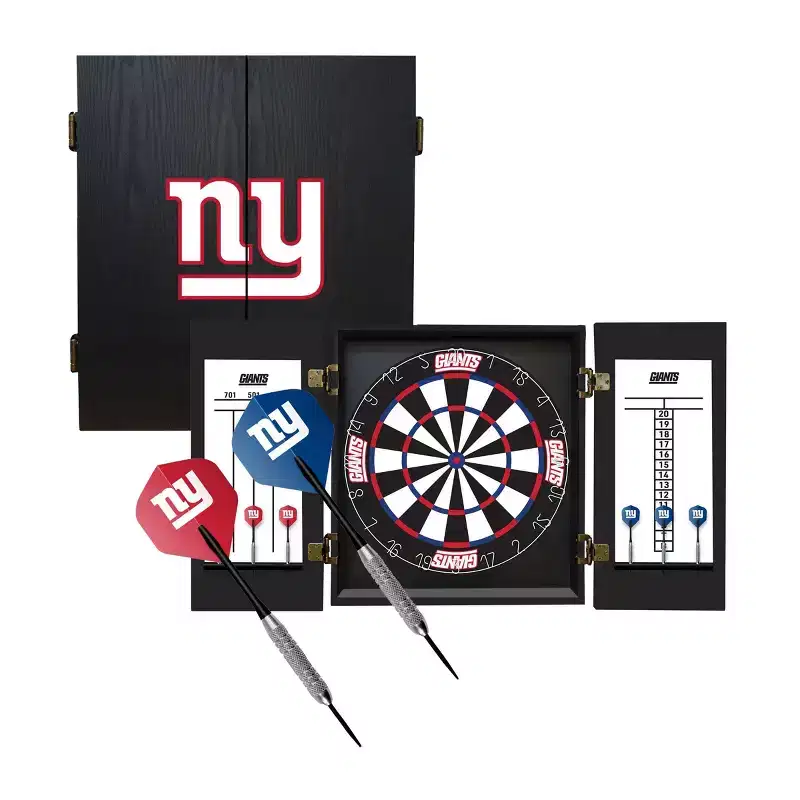 NFL New York Giants Fan's Choice Dartboard Set