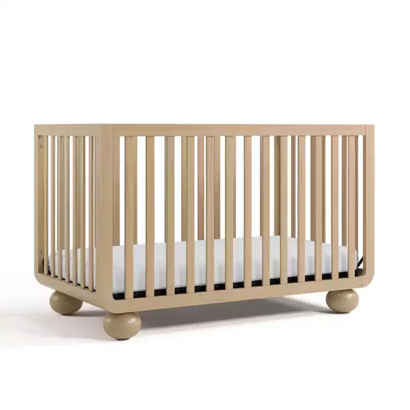 Storkcraft Amalfi Deluxe 5-in-1 Convertible Crib with Bonus Toddler Guardrail