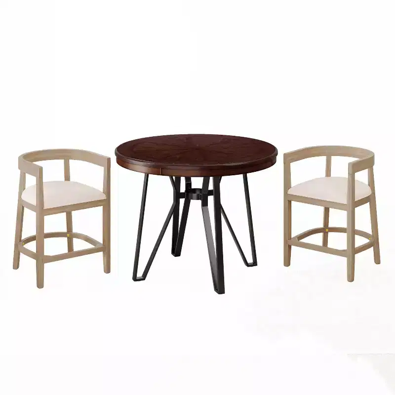 Christopher Knight Home Ethan 3pcs Upholstered Wood and Metal Bar Set
