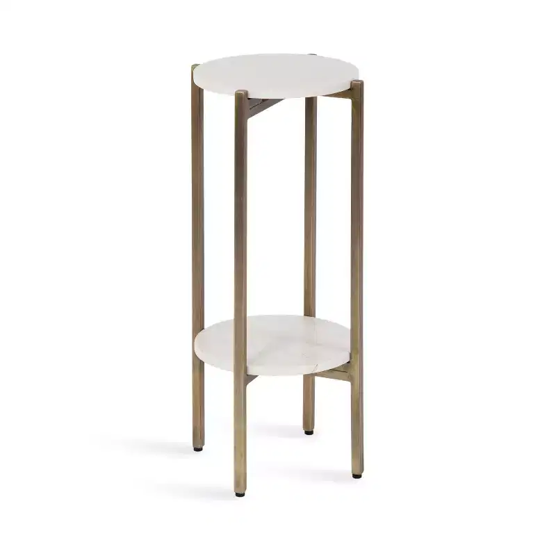 Kate and Laurel Moxley Round Accent Table