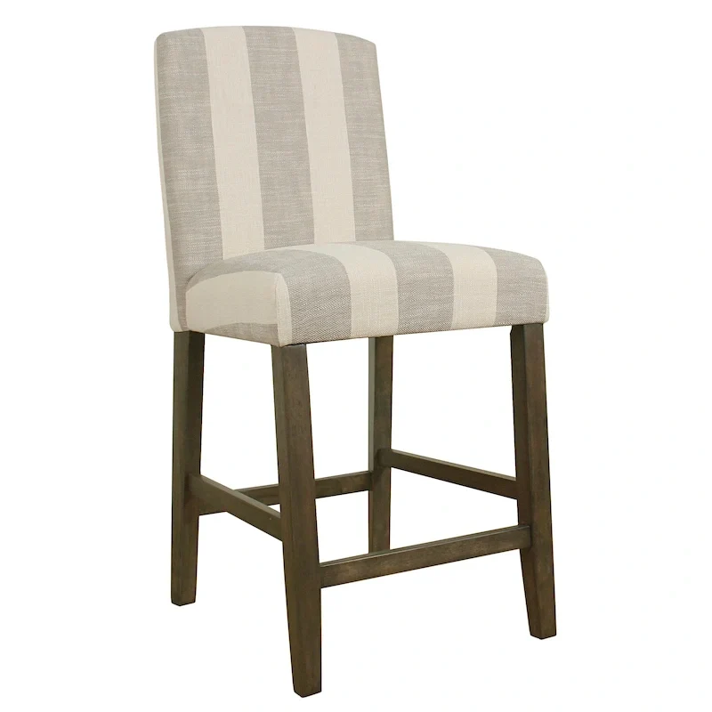 HomePop Curved Back 24 Counter Stool - 24 inches