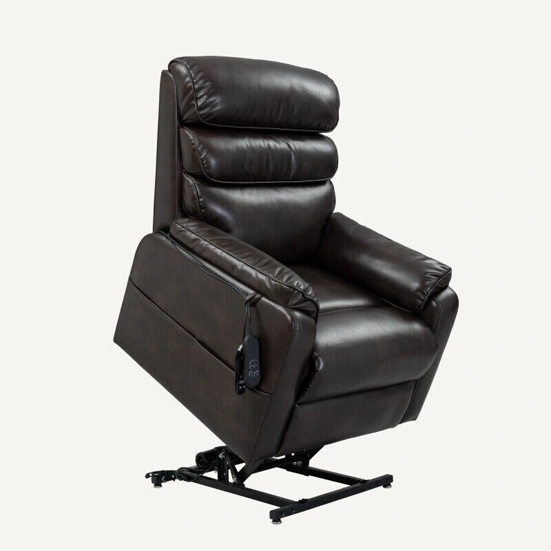 FlexiSpot Dual Motor Massage and Heat Power Lift Recliner Chair with Adjustable Headrest for Elderly