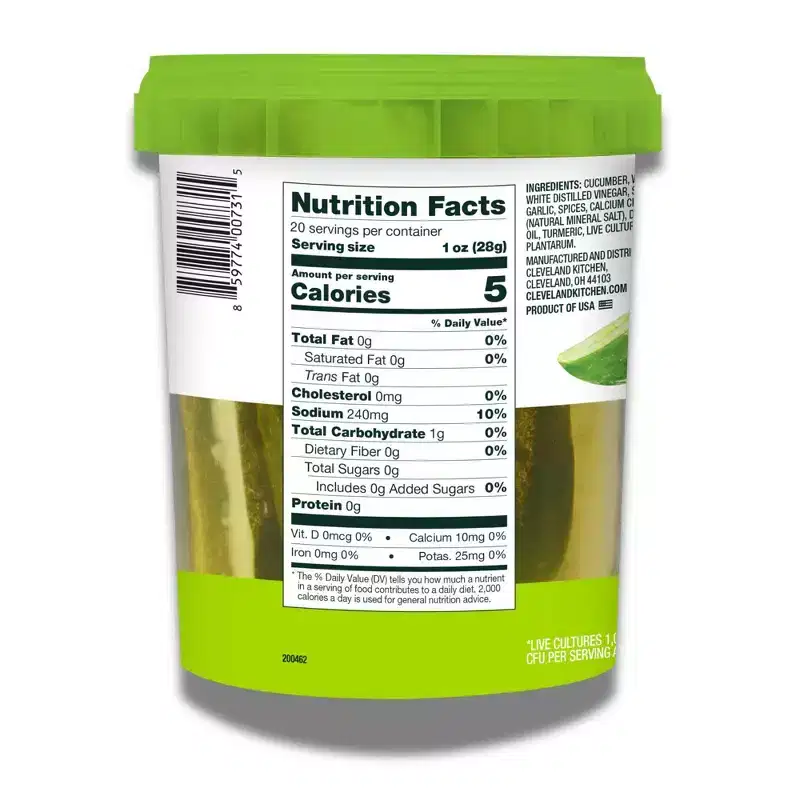 Cleveland Kitchen Classic Dill Pickle Spears - 32oz