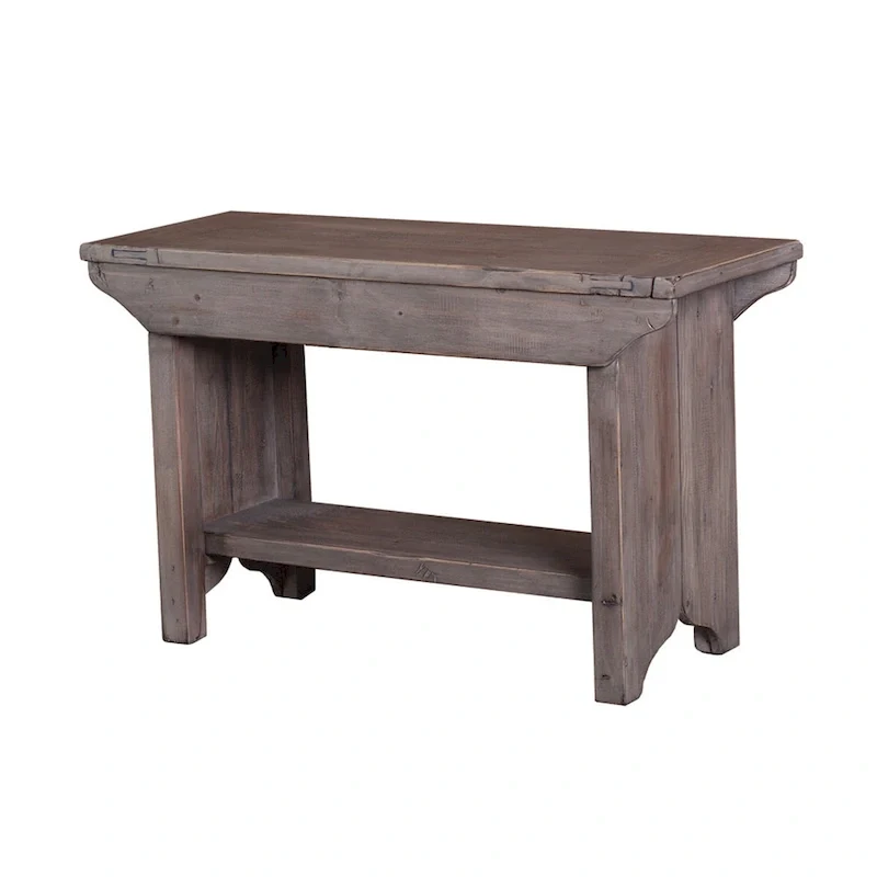 31 Wide Small Bench, Light Brown
