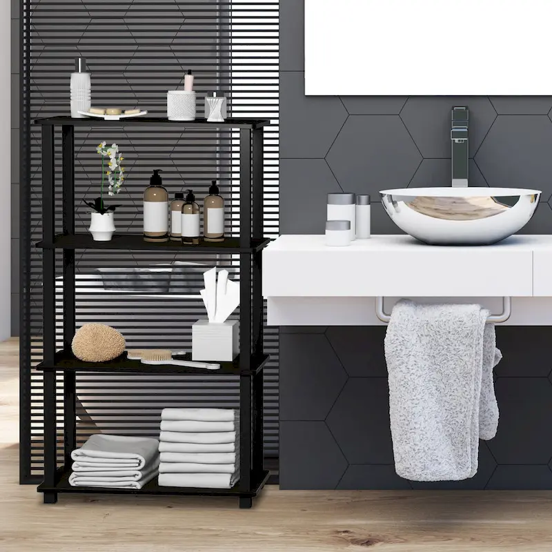 Compact Multipurpose Display Shelves