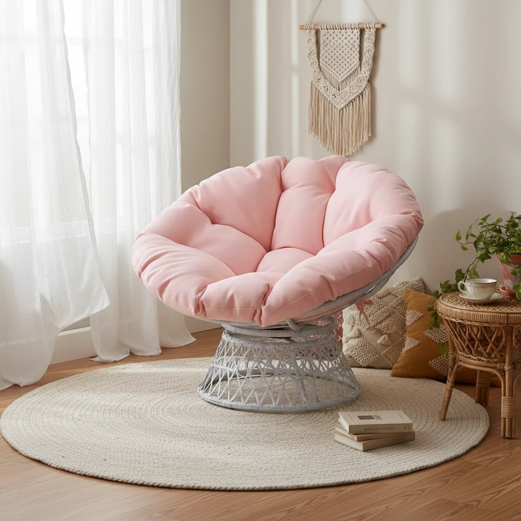 The Woven Wicker Papasan Chair