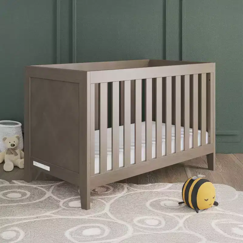 Child Craft Kieran 3 in 1 Convertible Crib, Converts to Toddler & Day Bed, 3 Mattress Positions, Non-Toxic, Baby Safe Finish