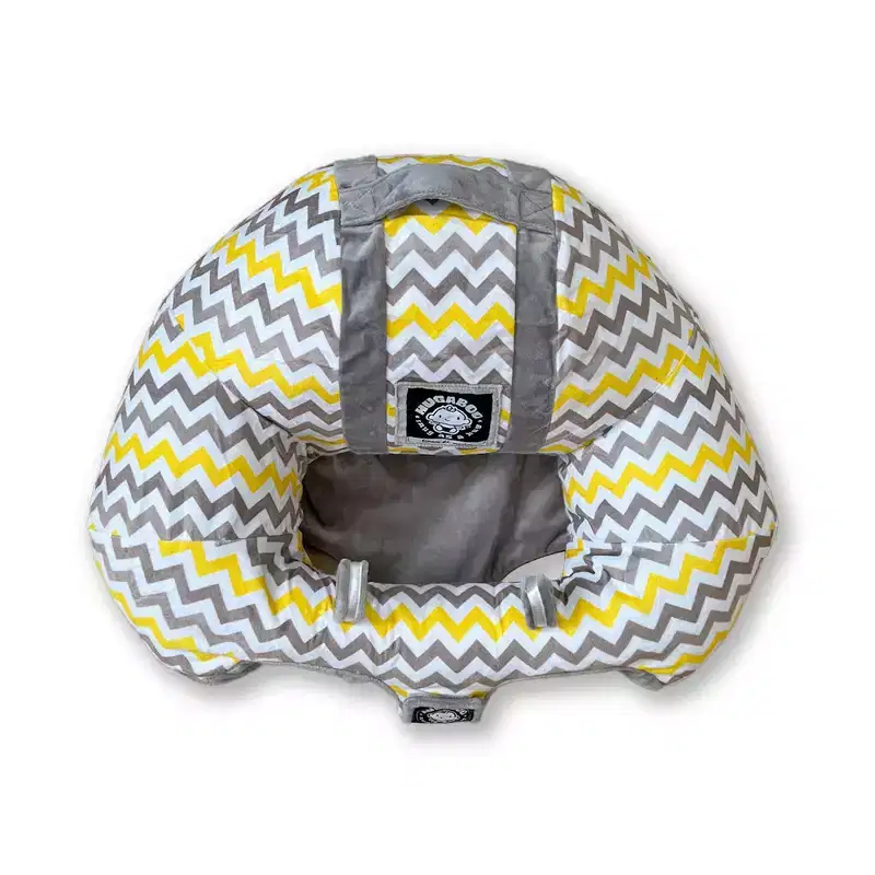 The Original Hugaboo HUG4239 Infant Sitting Chair, Yellow Chevron
