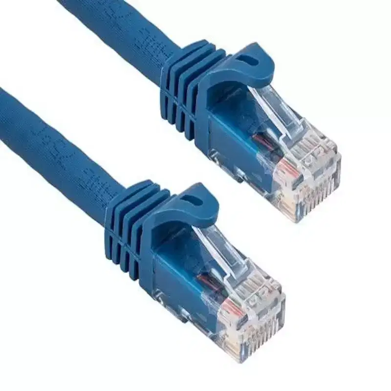 SANOXY Cables and Adapters; 2ft Cat6a 600 MHz UTP Snagless Ethernet Network Patch Cable, Blue