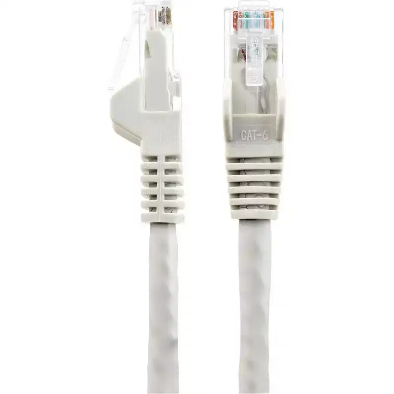 StarTech.com 30ft CAT6 Ethernet Cable, Low Smoke Zero Halogen Snagless Network Patch Cord, Model N6LPATCH30GR