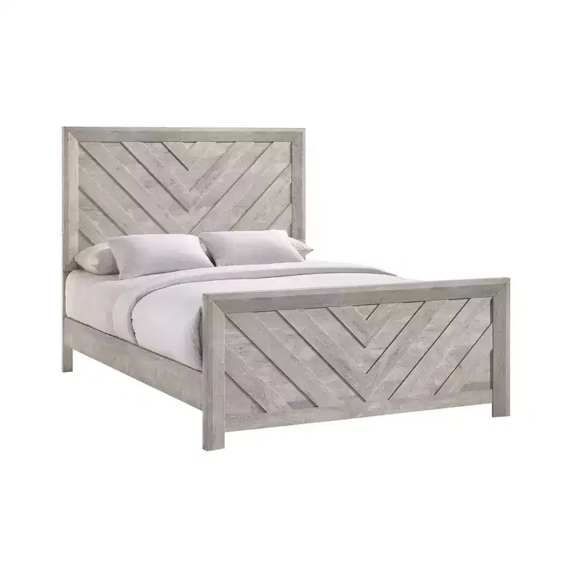 5pc Keely Panel Bedroom Set White - Picket House Furnishings