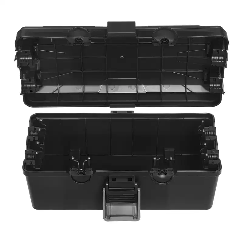 VEVOR Outdoor Electrical Box Waterproof, 9.4 x 4.3 x 2.8 in, IP54 Weatherproof Extension Cord Cover, Large Outlet Connection Box Plug Protector,Black