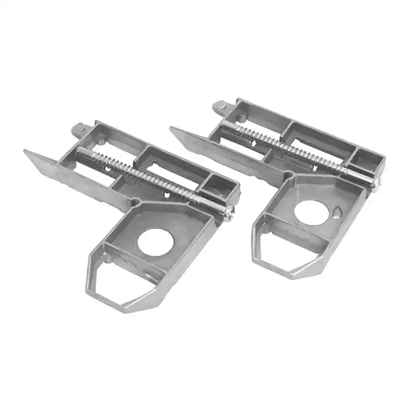 Brixwell 16-116-2 Patio Screen Door Corner Bracket Pair Gray