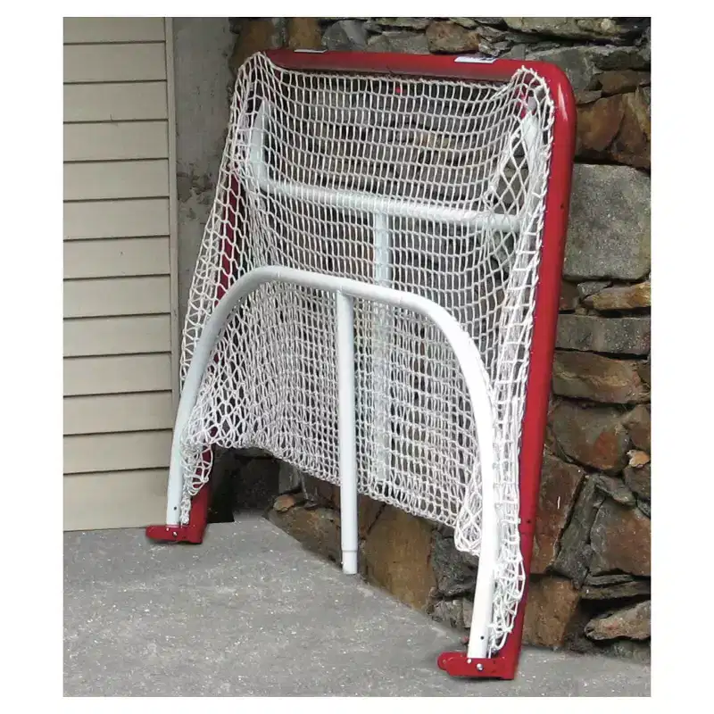 EZ Goal Folding Metal Hockey Goal withs - 6'x4'