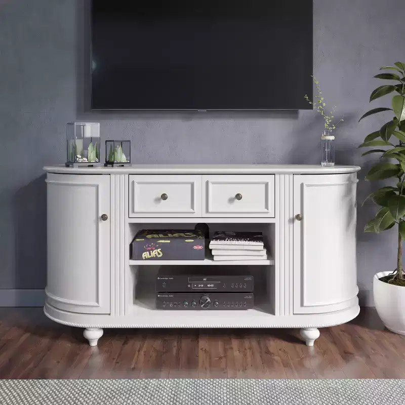 Dandridge White TV Stand