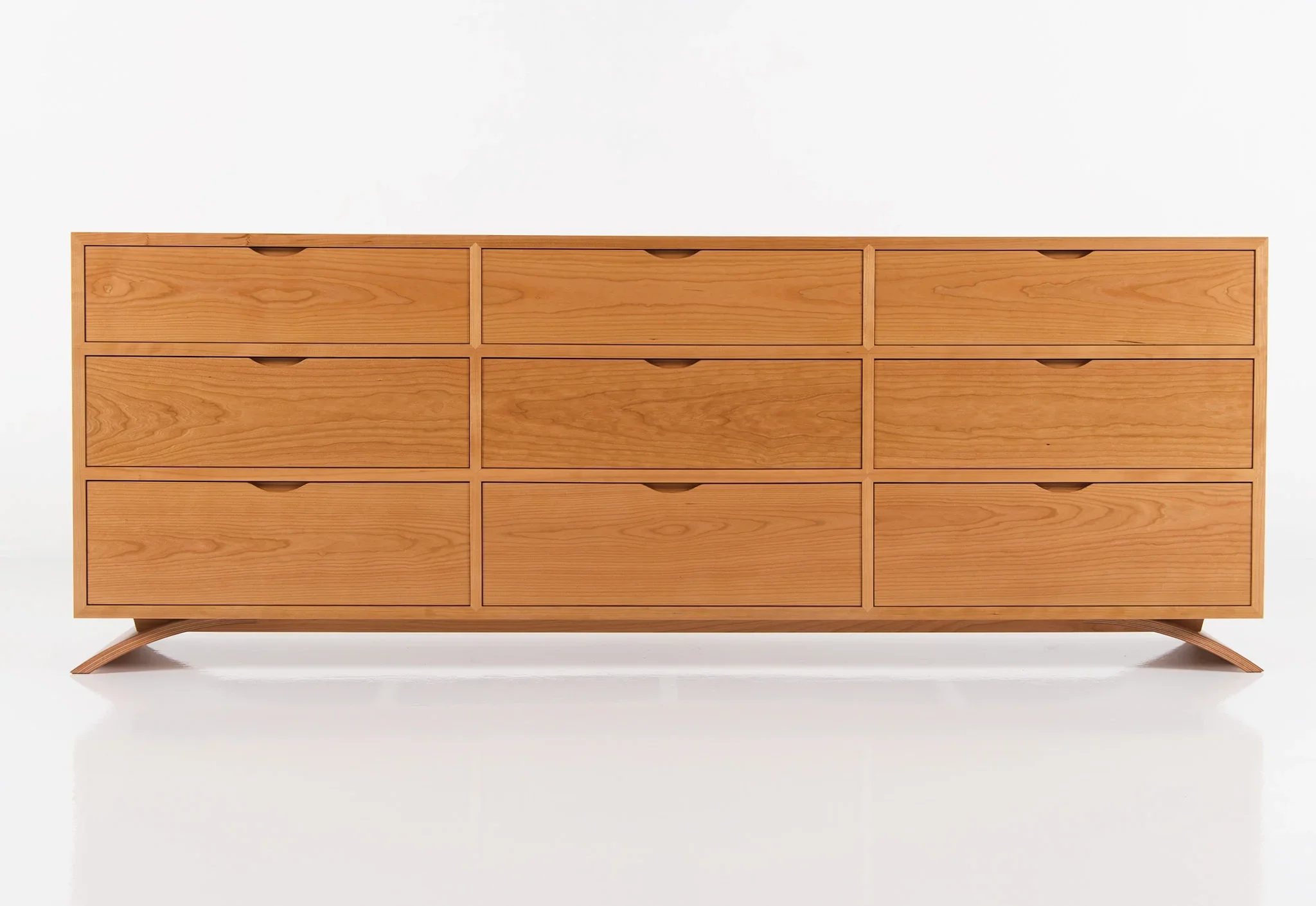 Dresser - Nine Drawer - Designed to embrace the simple, clean lines of its namesake collection, the expresses its