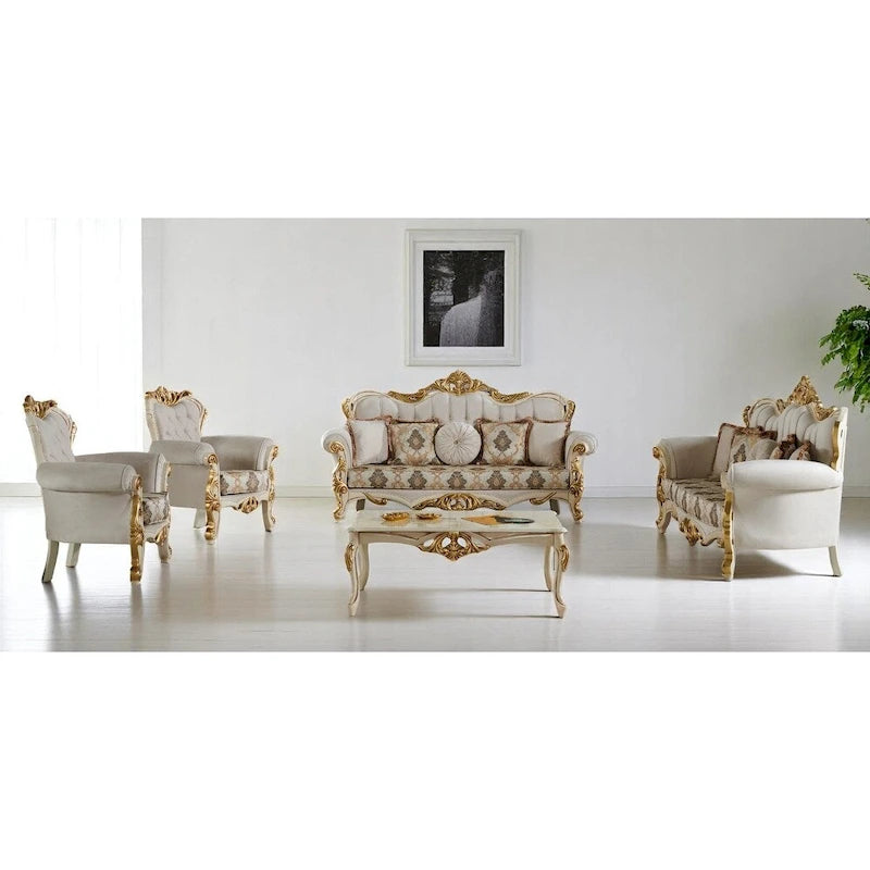 Dorena 2 Pieces Living Room Sets 2 Sofa 2 Chair
