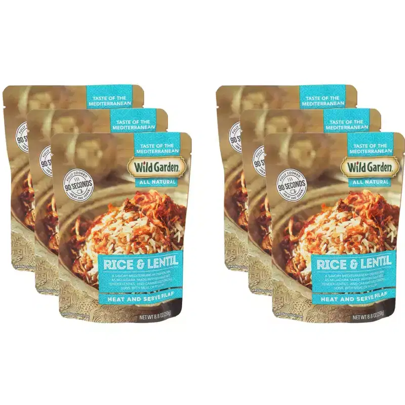 Wild Garden Pilaf Rice & Lentil - Count of 6 - 8.8oz