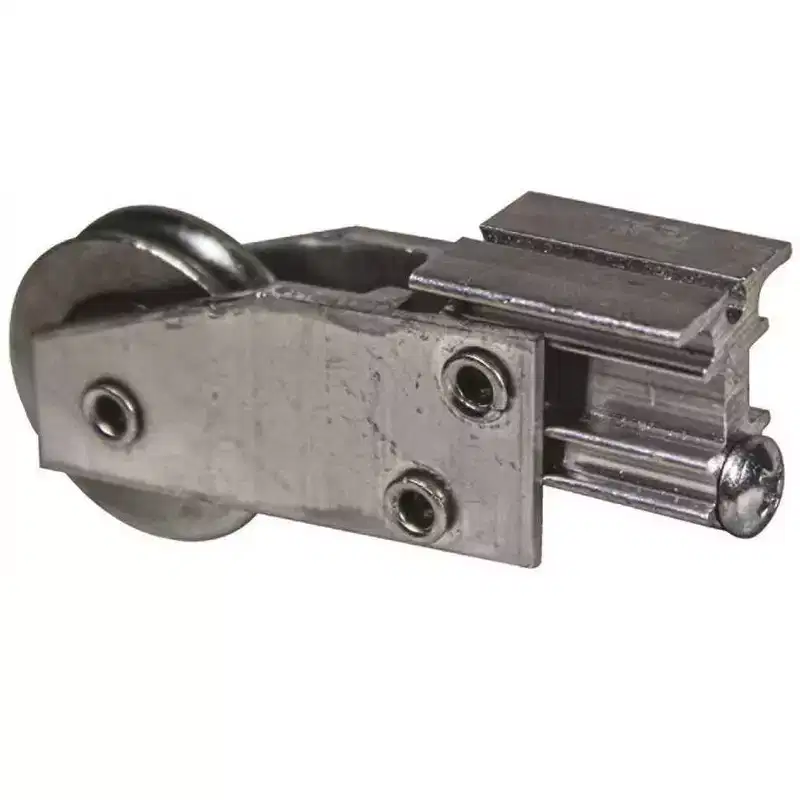 Brixwell Patio Door Roller Assembly Steel Material ,1-5/16 Wheel Diameter,Gray Finish