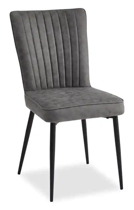 Dining Chair with Microfibre Polyester Fabric