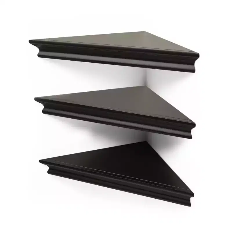 10.9 x 1.6 3pk Providence Reilly Triangle Corner Shelf Set - Kiera Grace