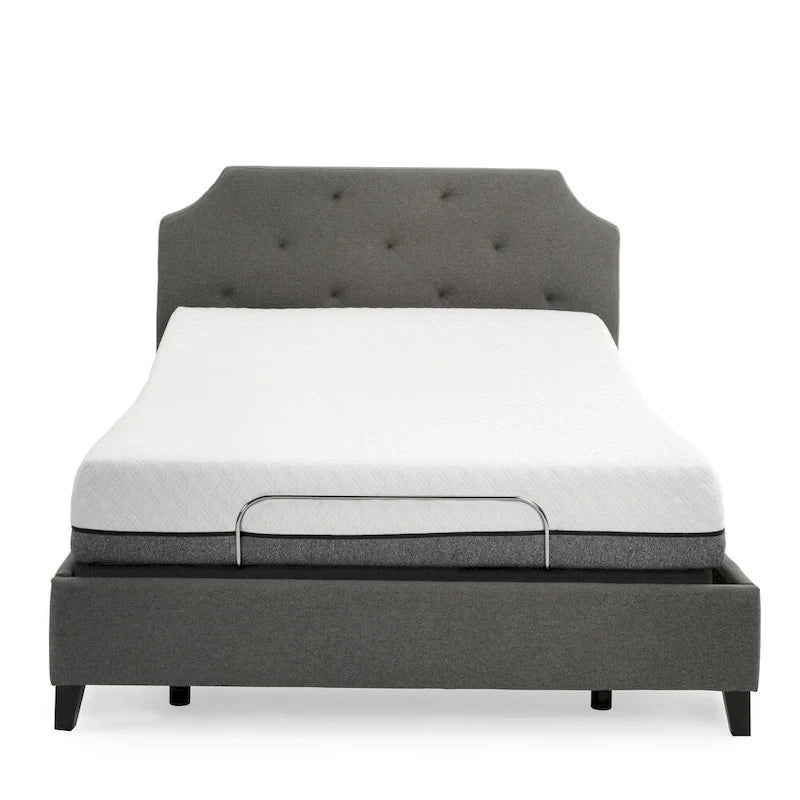 Huntington 10-inch Memory Foam Mattress and Z150 Adjustable Base Set