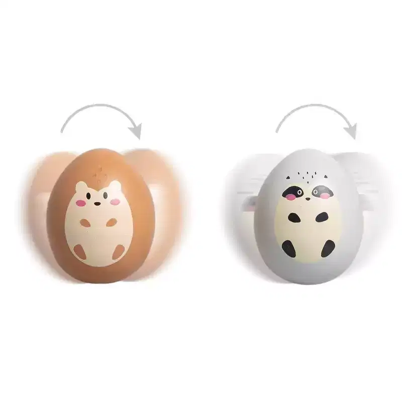 Pearhead Wooden Wobble Forest Animal Baby Toys - 6+Months - 2pc
