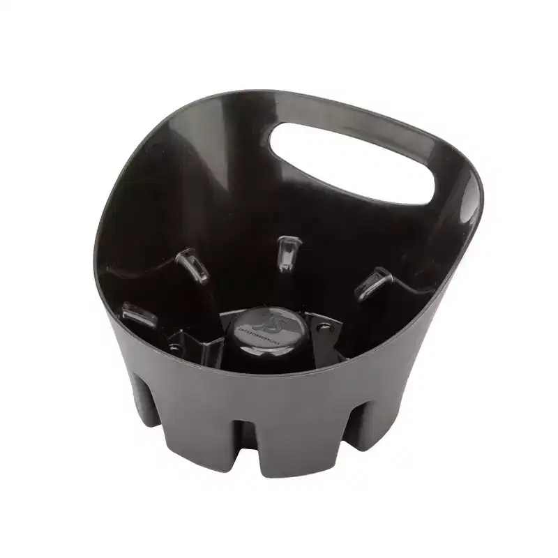 Antimicrobial Universal Drip Tray for Toilet Plunger (Black) by Utility Sink