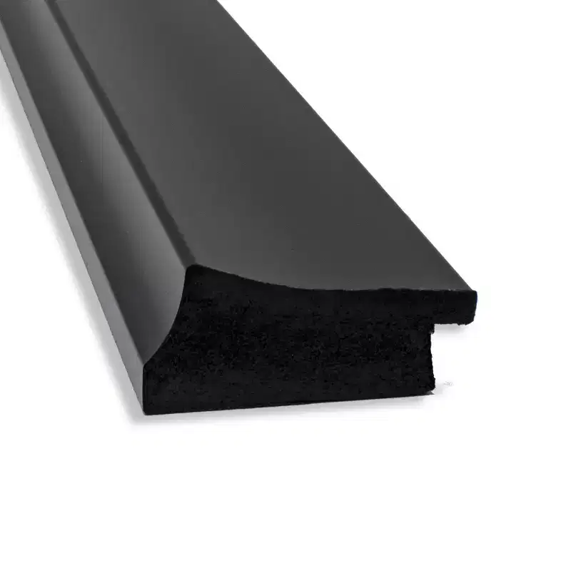 40x28 Non-Beveled Grand Black Narrow Wall Mirror - Amanti Art: Modern Rectangle, Polystyrene Frame