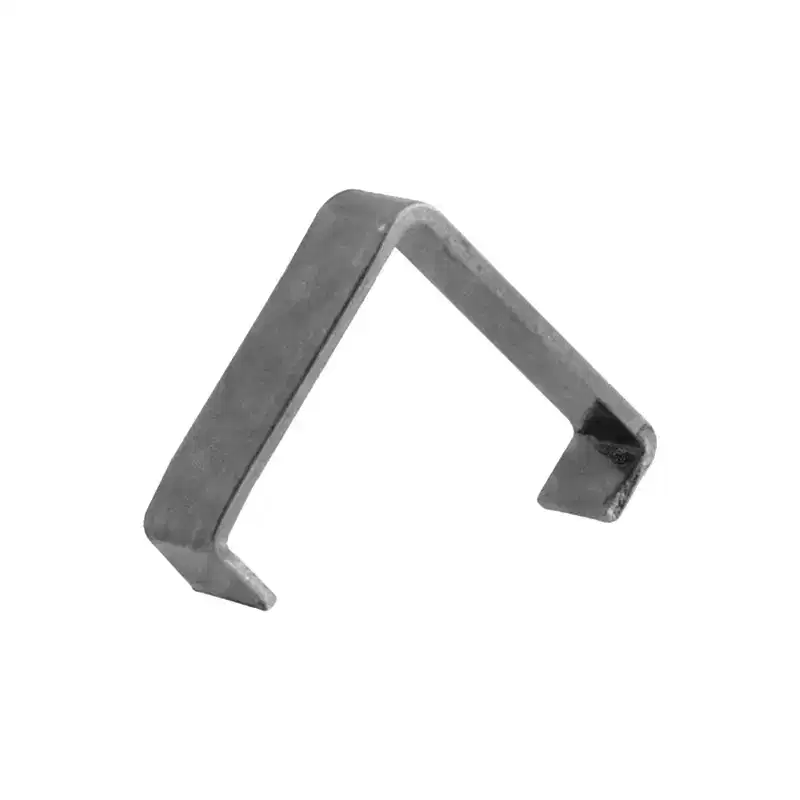 Brixwell Window Frame Insert Clip Steel Material, 5/8 Length, 3/8 Width, 13/16 Height, Window Corner Hardware, Gray Finish