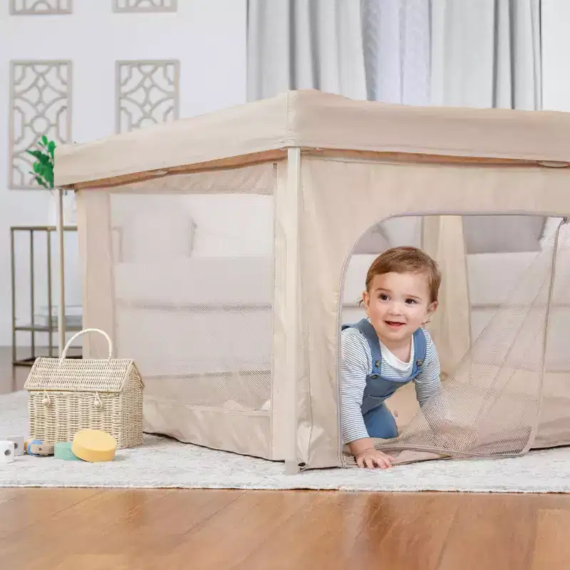 Baby Delight Playport Playard - Taupe