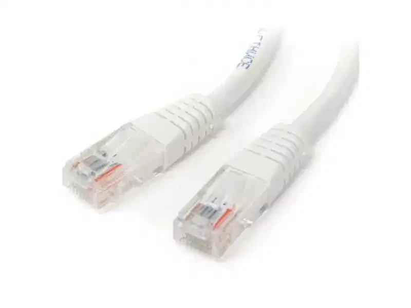 StarTech 25 Ft White Cat5e UTP Patch Cable - M45PATCH25WH.