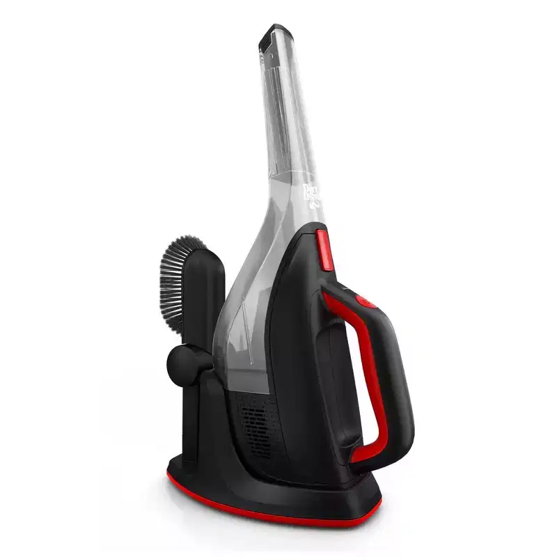Dirt Devil Whole Home 12V Cordless Handheld Vacuum BD40200 Black/Red: Portable Car Vacuum, Rechargeable, Multi-Surface, Lightweight