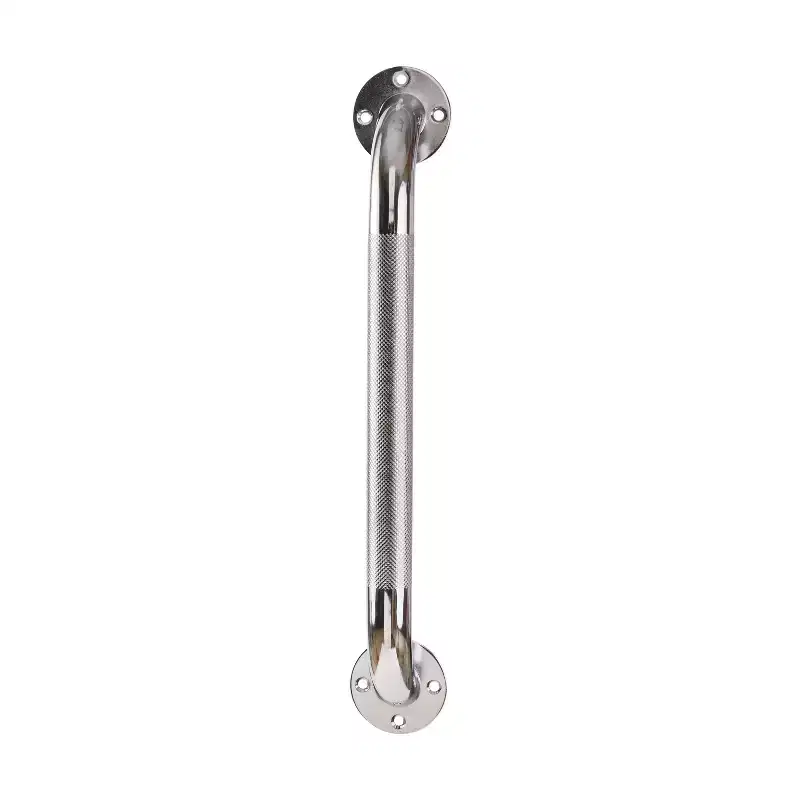 DMI Bathroom Grab Bar, 32 in Textured Steel Safety Rail, Silver, Rust-Resistant
