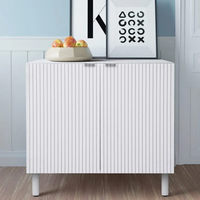 White Cabinet 2 Door