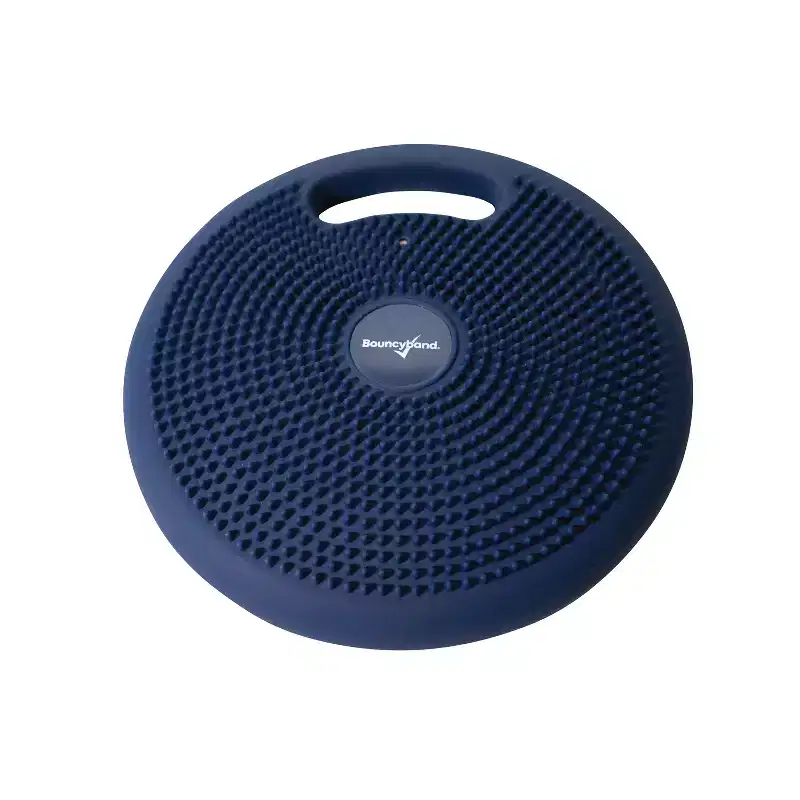 Bouncyband Portable Wiggle Seat Sensory Cushion, Blue