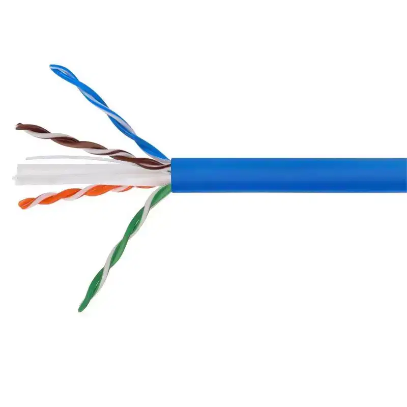 Monoprice Cat6 Ethernet Bulk Cable - 1000 Feet - Blue | Network Internet Cord - Stranded, 550Mhz, UTP, Pure Bare Copper Wire, 24AWG