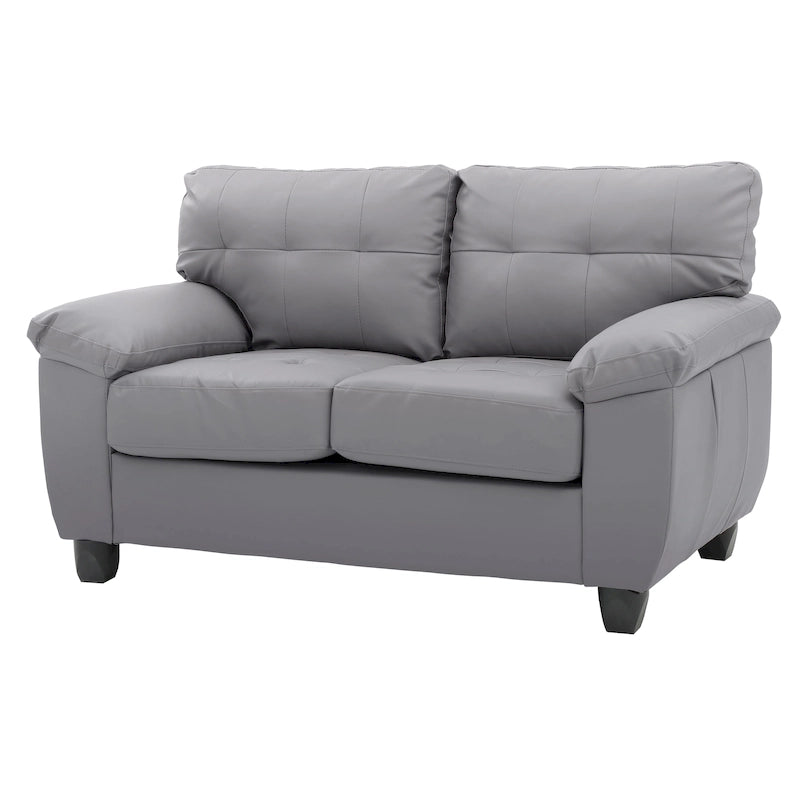 Gallant Faux Leather Loveseat