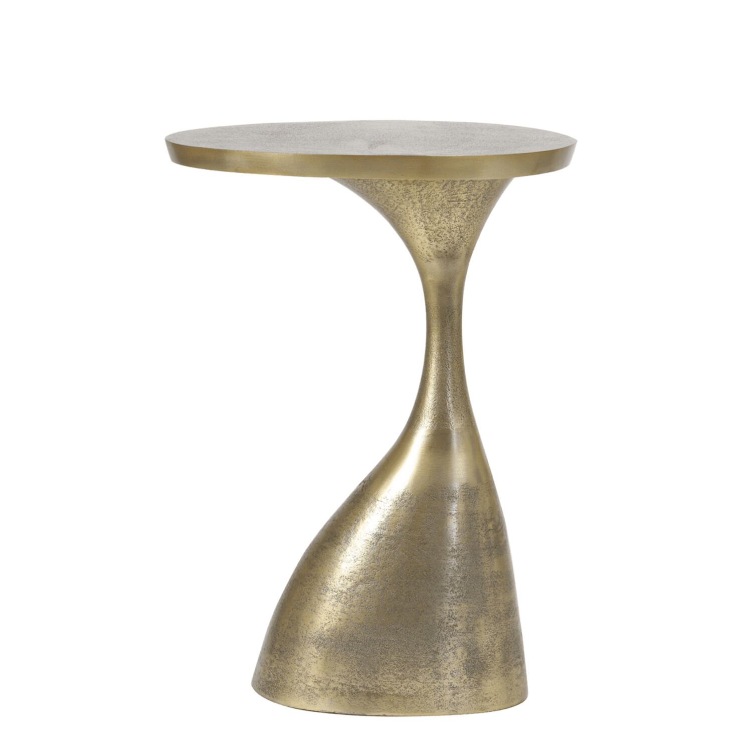 Antique Brass Side Table