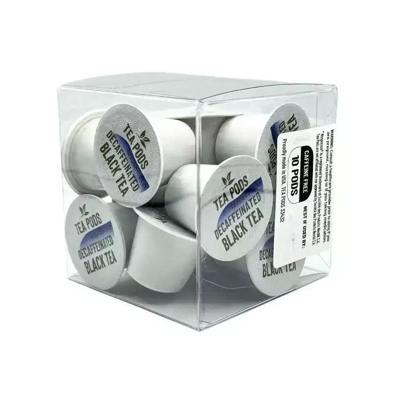 DECAF Black tea pods compatible with Nespresso OriginalLine