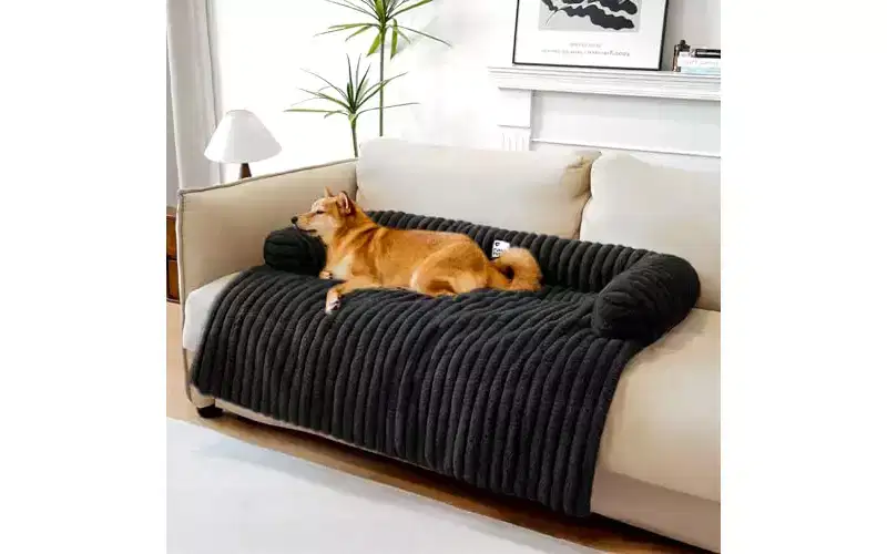 FUNNY FUZZY Pet Couch Cover for Sofa
