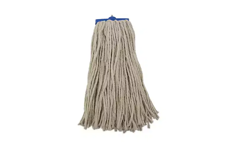 Boardwalk Cut-End Lie-Flat Wet Mop Head, Cotton, 16oz, White