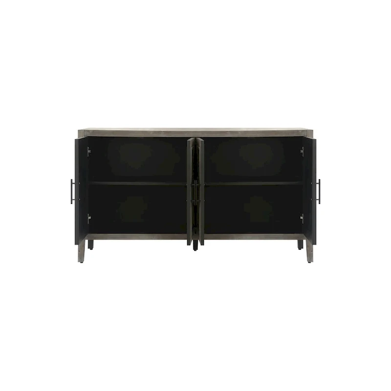 4 Door Wooden Sideboard for Living room Dining room Hallway entryway