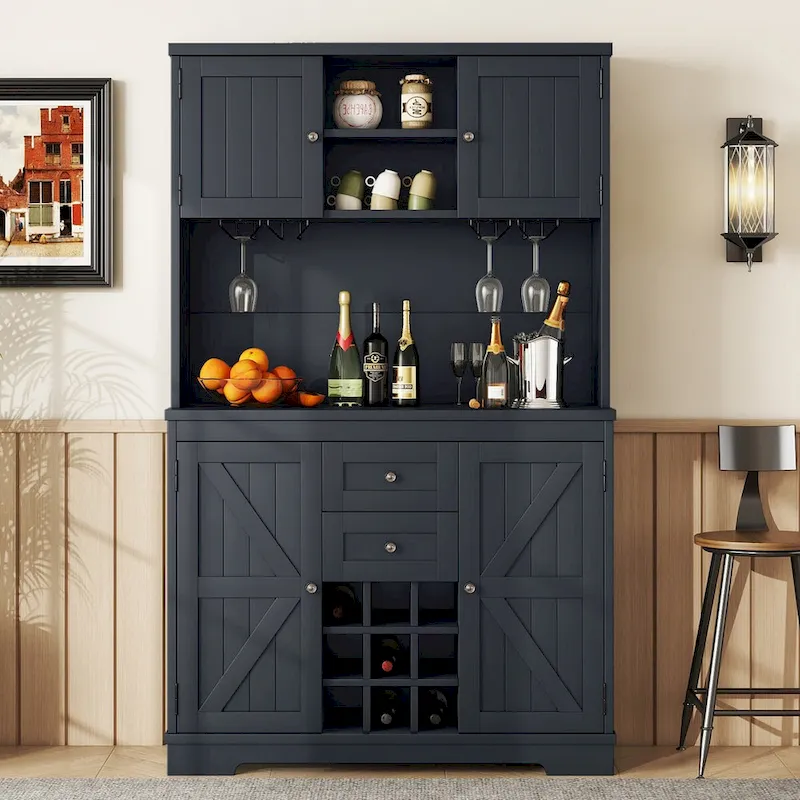 73.8H Kitchen Cabinet with Storage