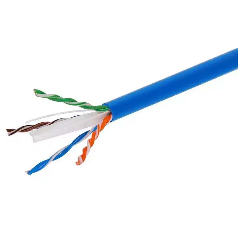 Monoprice Cat6 Ethernet Bulk Cable - 1000 Feet - Blue | Network Internet Cord - Stranded, 550Mhz, UTP, Pure Bare Copper Wire, 24AWG