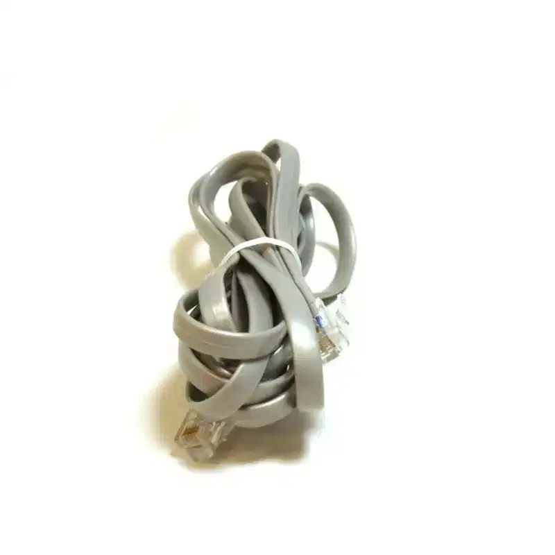 Monoprice Landline Telephone Cable - 7 Feet - RJ12(6P6C) Reverse for Voice