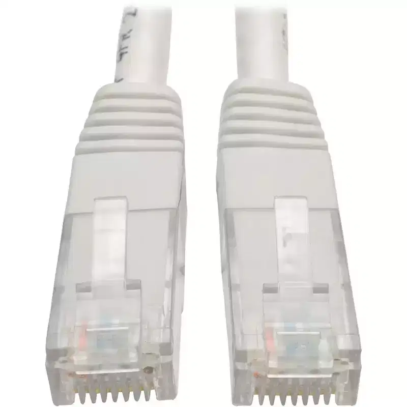 Tripp Lite Cat6 Gigabit Molded Patch Cable 25ft RJ45 Male/Male N200-025-WH