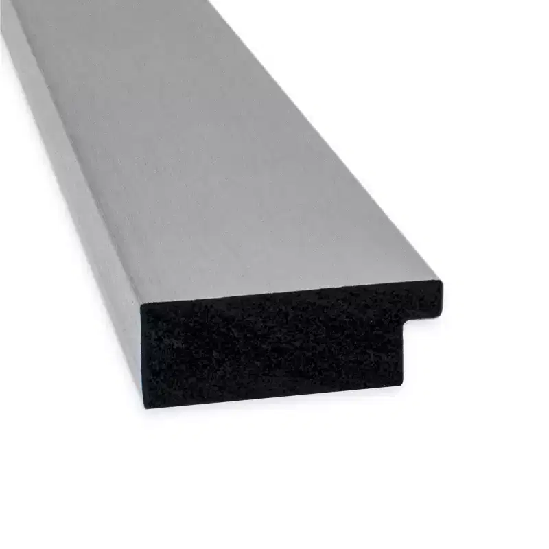 42 x 31 Non-Beveled Bathroom Wall Mirror Brushed Nickel - Amanti Art: Modern Rectangle, Polystyrene Frame, Wall Mounted